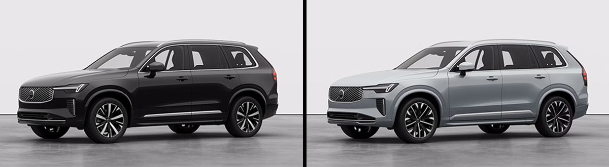 2025 Volvo XC90 B5 Core vs 023 Volvo XC90 B5 Plus Trim
