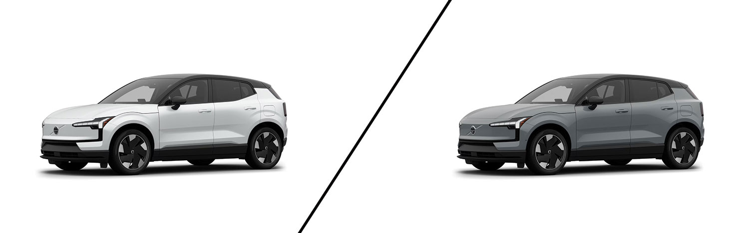 2026 Volvo EX30 Plus vs Plus Trim