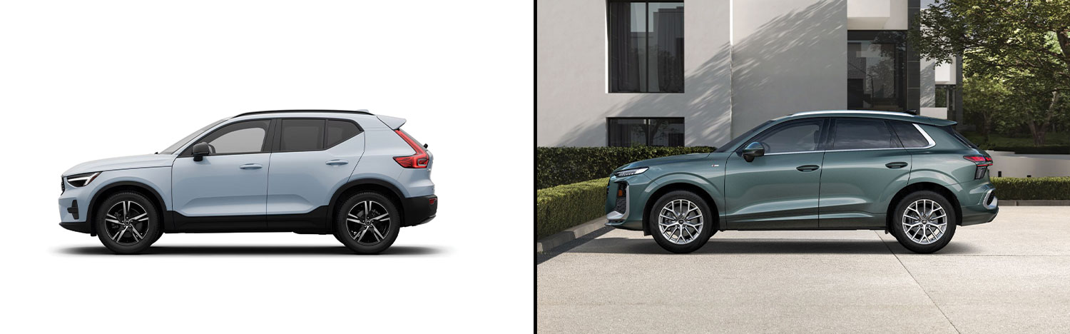 2026 Volvo XC40 vs 2026 Audi Q3