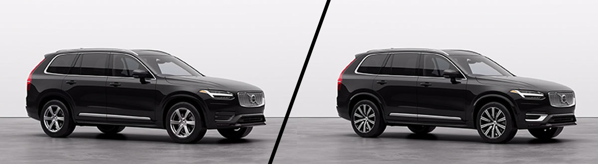 2024 Volvo XC90 B5 Core vs 023 Volvo XC90 B5 Plus Trim
