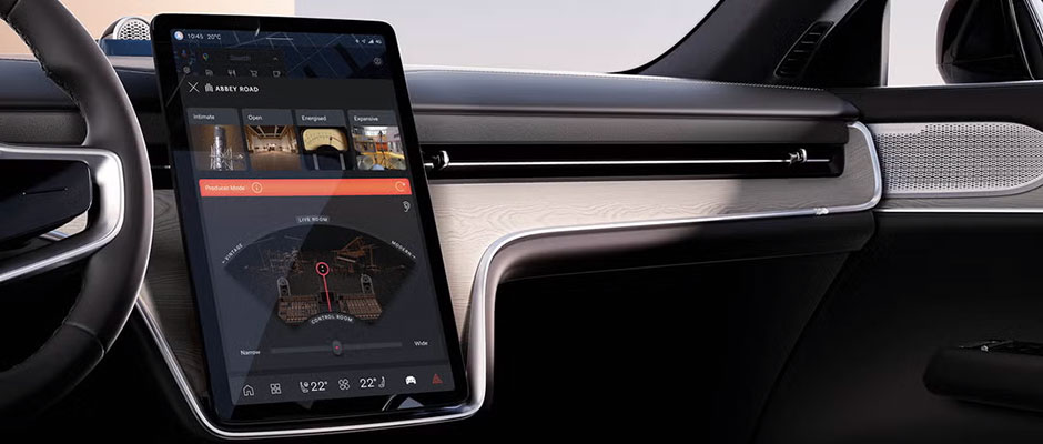 Image: Volvo EX90 SUV Introduces New Abbey Road Studios Mode